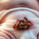 Co na robaki w kupce niemowlaka