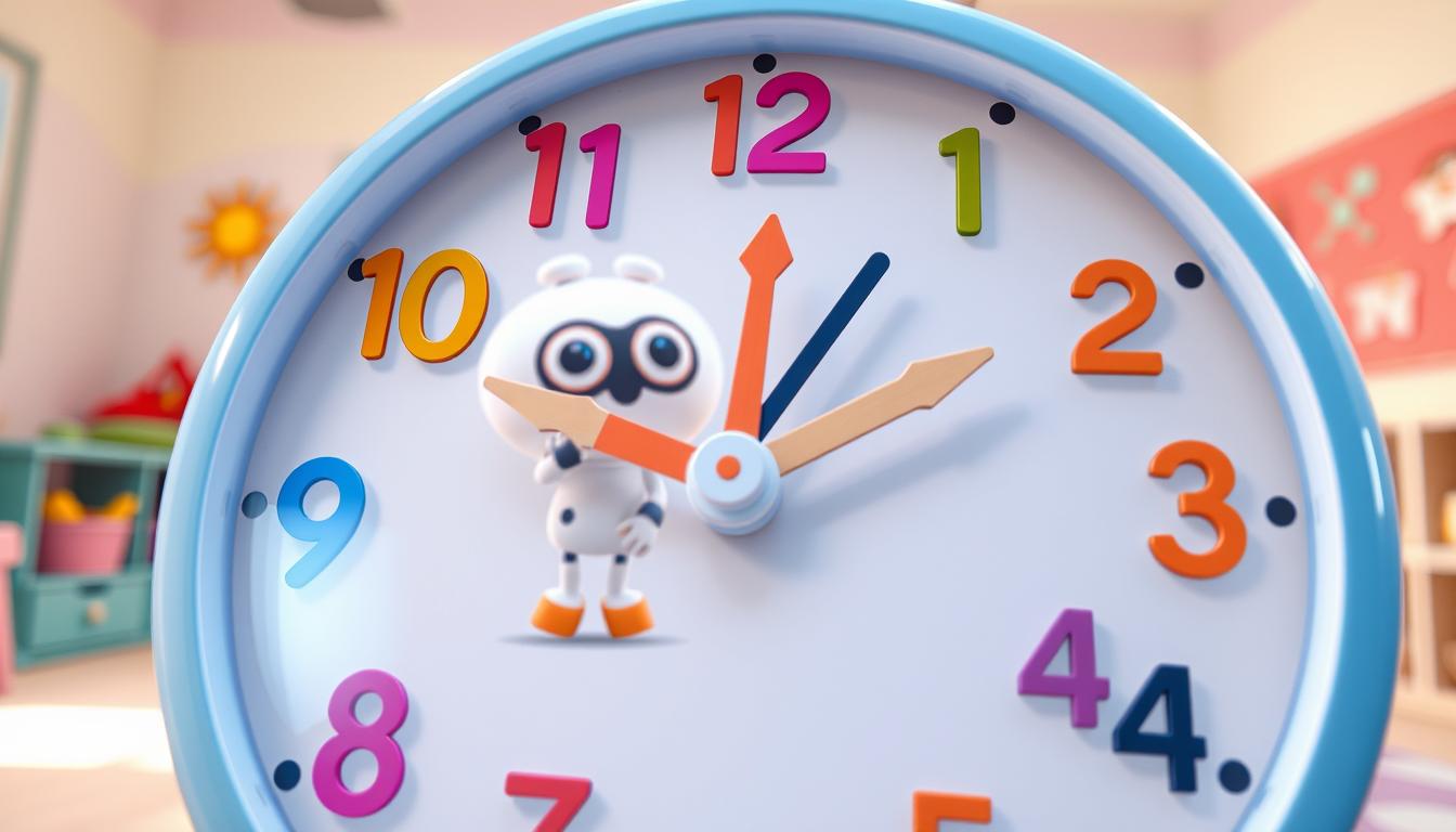 Zegar online do nauki godzin i czytania dla dzieci